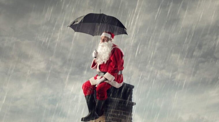 Теплые и дождевые: какими будут Рождество и Новый год в Украине