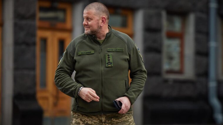 Залужный рассказал о районах интенсивных боевых действий на территории Украины