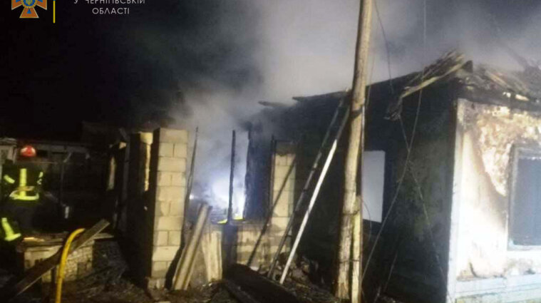 Мать с тремя детьми погибли в пожаре на Черниговщине