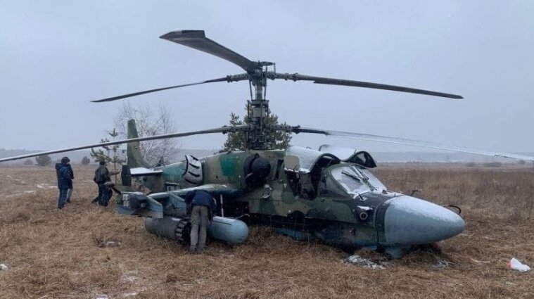 Сили оборони "приземлили" ворожий вертоліт у Херсонській області