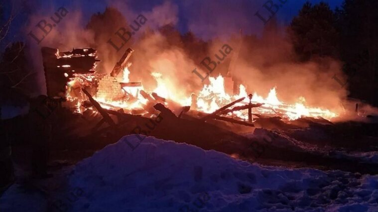 В Черниговской области сгорела дача бизнесмена Игоря Мазепы, арестованного за присвоение земель Киевской ГЭС