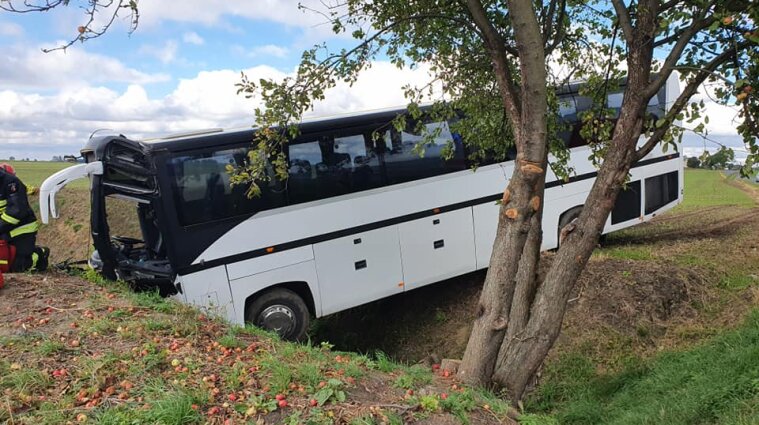 Автобус с детьми-дошкольниками попал в ДТП в Польше, есть пострадавшие - фото