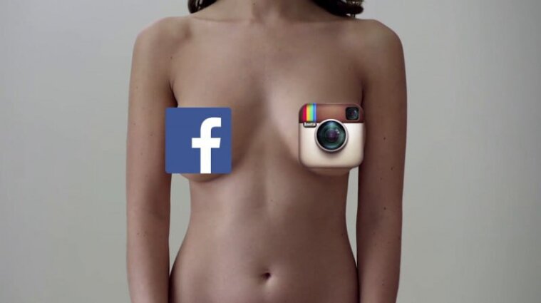 Facebook и Instagram позволит женщинам показывать обнаженную грудь, - The Gurdian