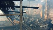 Пожежа у місті Новомосковськ