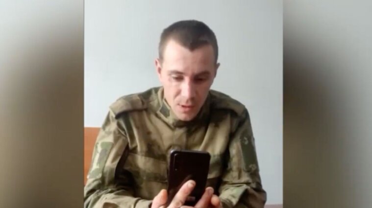 Очередной оккупант символически сдался в плен ВСУ 9 мая и хочет обмена (видео)
