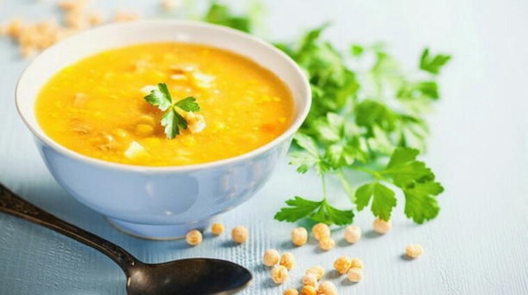 Рецепты вкусного обеда: гороховый крем-суп