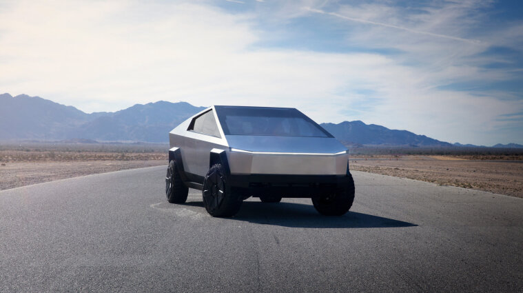 Tesla планує запустити масове виробництво електрокарів Cybertruck у 2023 році