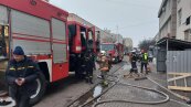 Пожар в ТРЦ "Арена" в Ровно