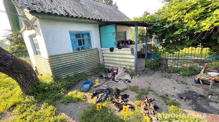 В Хмельницкой области пенсионерка подожгла живьем своего сожителя