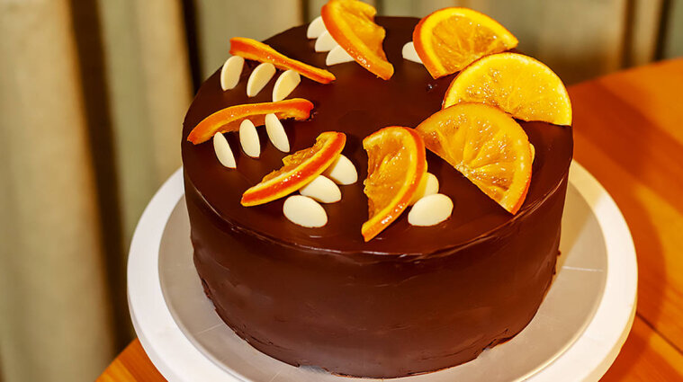 Рецепт святкового десерту: новорічний торт "Шоколад-Апельсин"