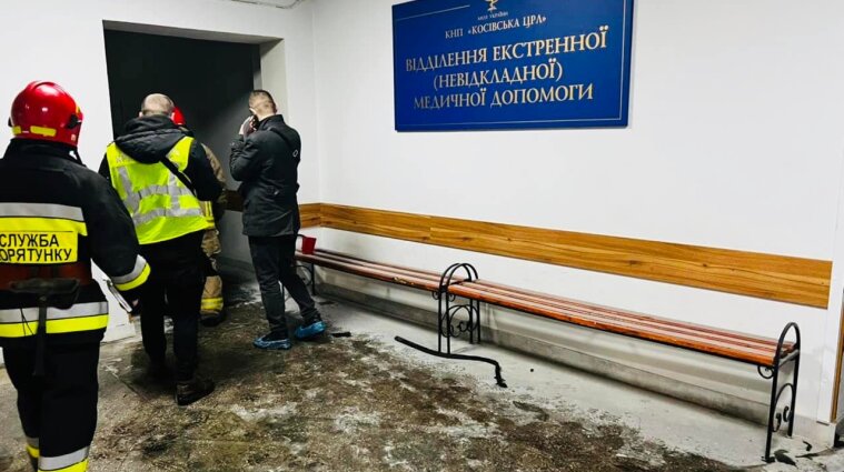 Пожежу в лікарні в Івано-Франківській області спричинила заупокійна свічка - МВС
