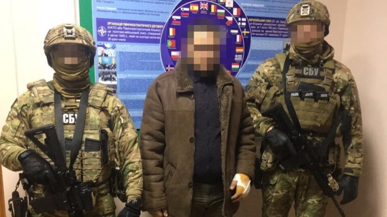 СБУ задержала командира разведывательно-диверсионной группы террористов "ЛНР"