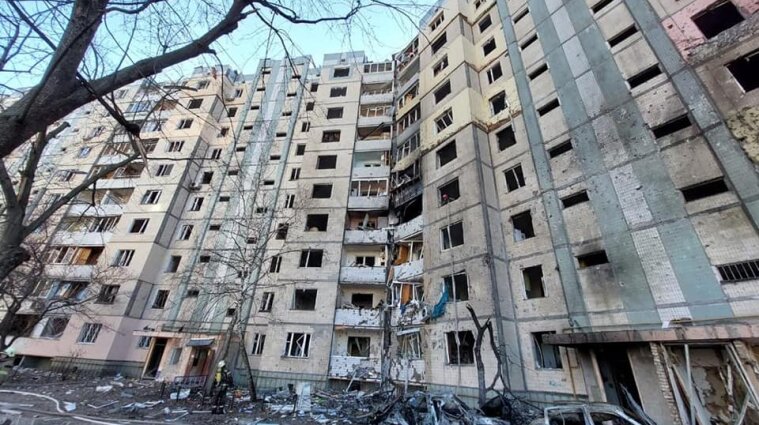 800 мільйонів гривень витратить Київ на ремонт будинків, що постраждали від обстрілів