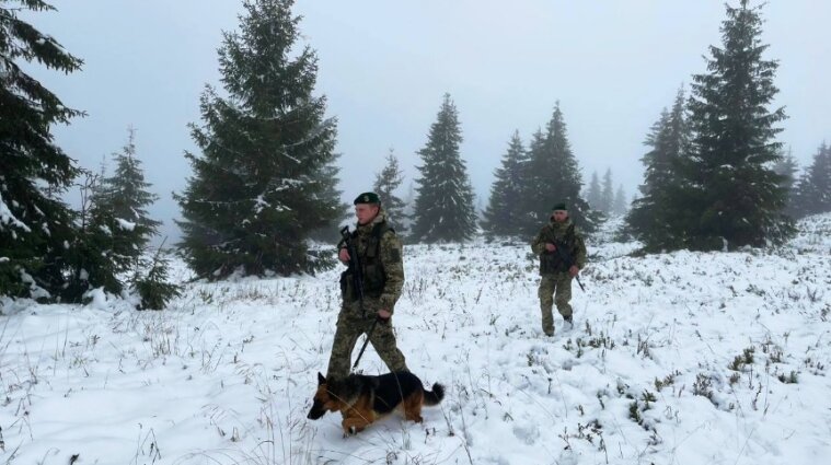 Почти полметра снега выпало в Украине
