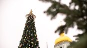 Главная елка Украины-2021 на Софиевской площади в Киеве
