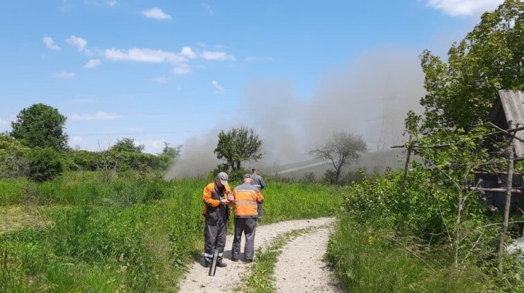 На магистральном газопроводе в Прикарпатье произошел взрыв