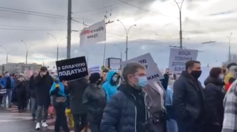 Протести ФОПів в Україні: заблокували дороги по всій Україні