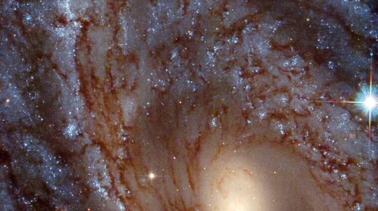 Хаббл показал новую галактику с молодыми звездами - фото