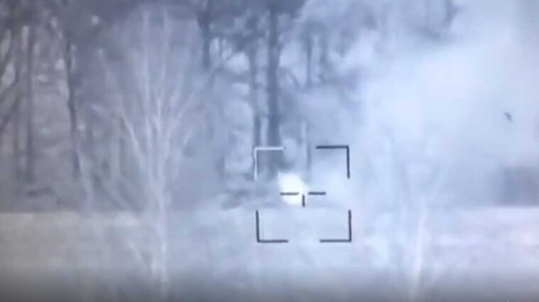 У мережі показали, як український ПТУР знищив російський танк (відео)