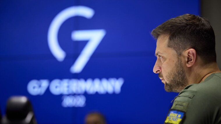 Зеленський закликав лідерів G7 закінчити війну до кінця року