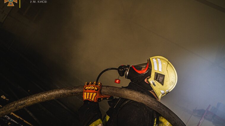 Мужчина сгорел во время пожара в Киеве