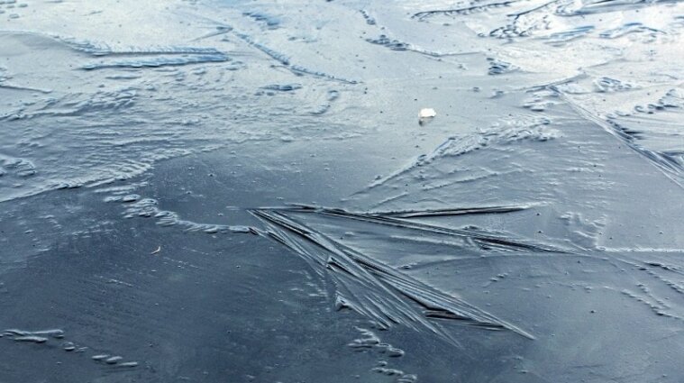 В Кривом Роге двое детей провалились под лед на прогулке, одна девочка погибла (видео)