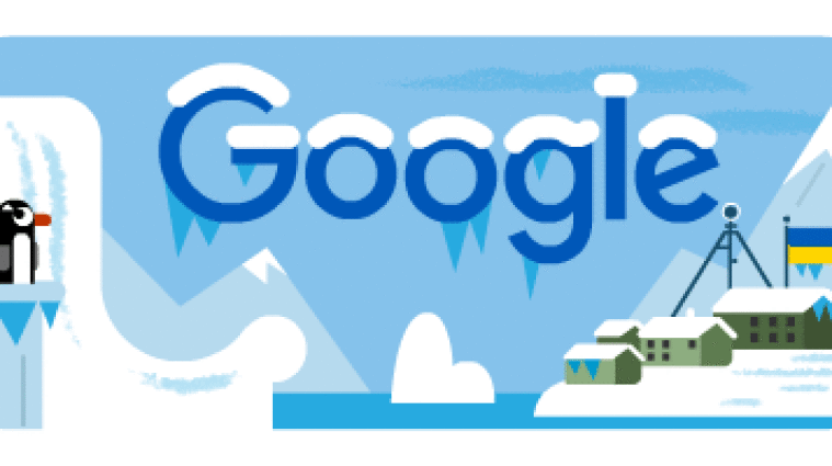 Google посвятил дудл годовщине украинской антарктической станции