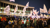 Протесты ФЛП возле Дворца Украина