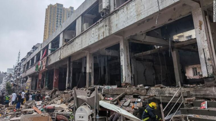 В Китае произошел взрыв газа: погибли не менее 12 человек