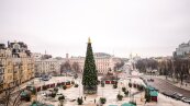 Головна ялинка України-2021 на Софіївській площі у Києві