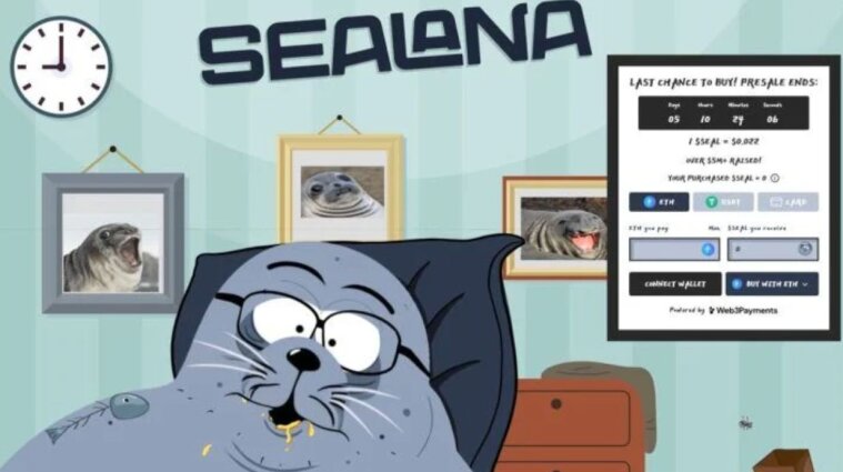 Sealana: новий мем-токен на основі Solana стрімко набирає популярності