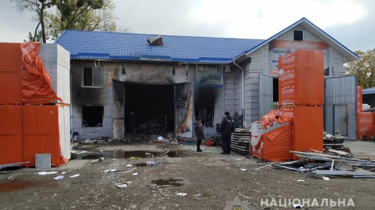 У Київській області стався вибух у магазині будматеріалів: є потерпілі