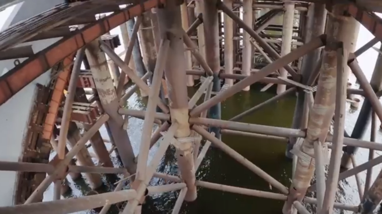 Кличко показав, як будують Подільсько-Воскресенський мостовий перехід - відео
