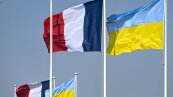 Прапори України та Франції