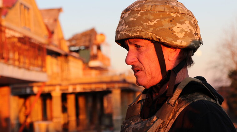 Знімає документалку про війну на Донбасі: зірка Голлівуду Шон Пенн відвідав зону ООС (фото, відео)