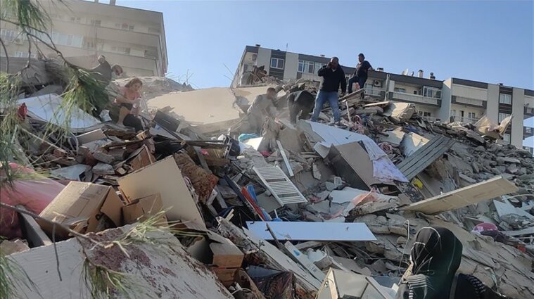 Збільшилась кількість загиблих через землетрус у Туреччині