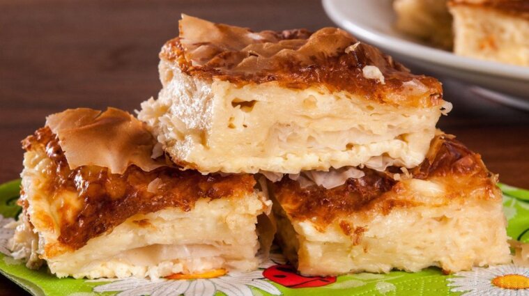 Рецепти болгарської кухні: печемо пиріг баниця з бринзою