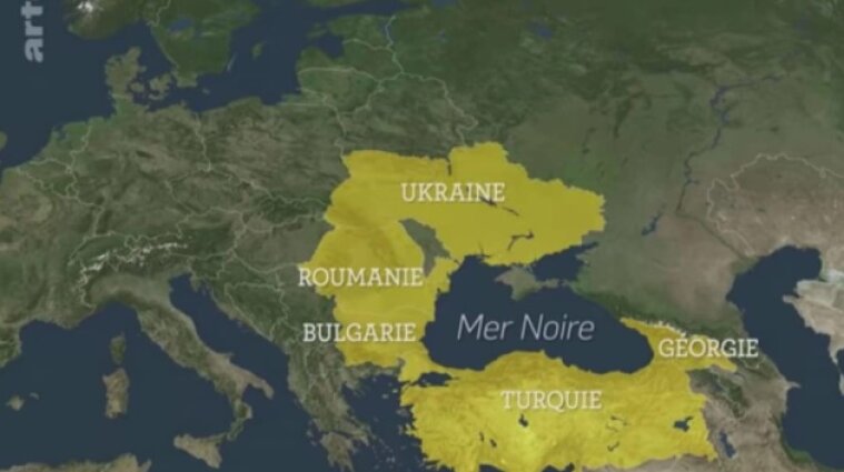 Французький телеканал показав український Крим частиною РФ