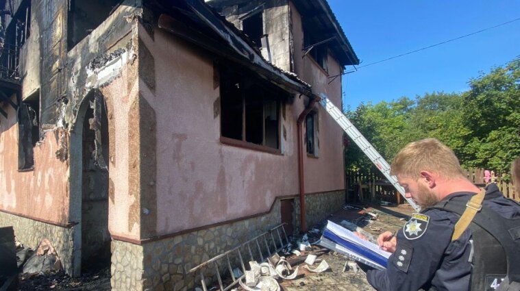 На Львівщині загорівся будинок: загинули діти