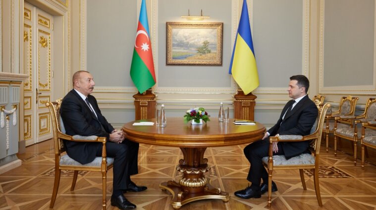 Президенты Украины и Азербайджана подписали декларацию об углублении партнерства (фото)