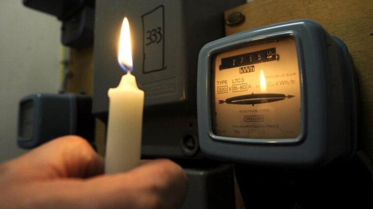 Отключение света за долги начнется в Украине 29 января