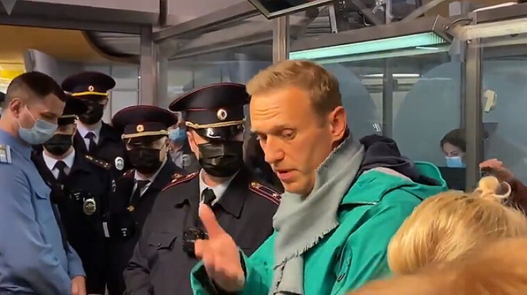 Суд Росії заарештував Навального на 30 діб