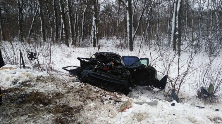 У потрійній ДТП на Житомирщині загинув водій Renault, ще двоє людей отримали травми (фото)