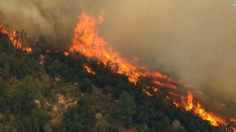 Албанию охватили лесные пожары: страна ожидает помощи от ЕС