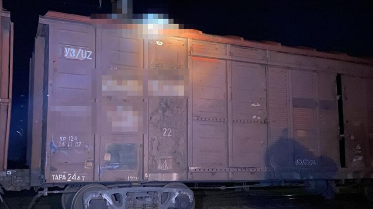 В Житомирской области на грузовом вагоне нашли обгоревшее тело парня