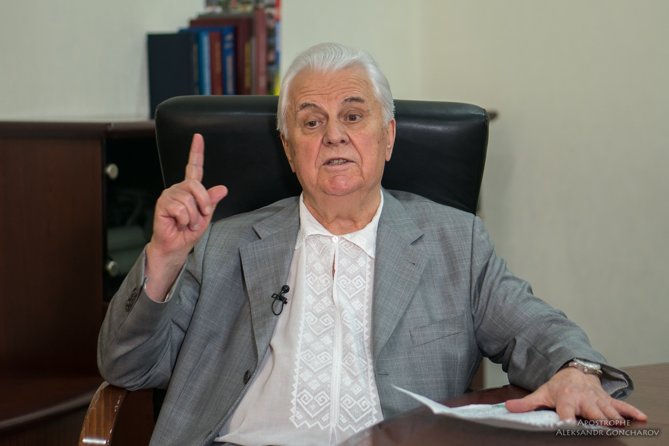 Интервью с Леонидом Кравчуком о решении конфликта с Россией