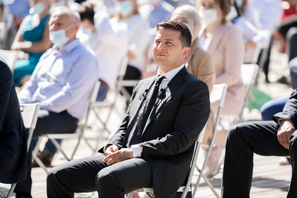 Зеленский: мир на Донбассе зависит от России