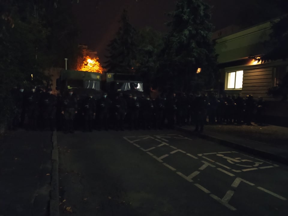 Справа Шеремета: під Шевченківським судом зібрались люди та беркутівці