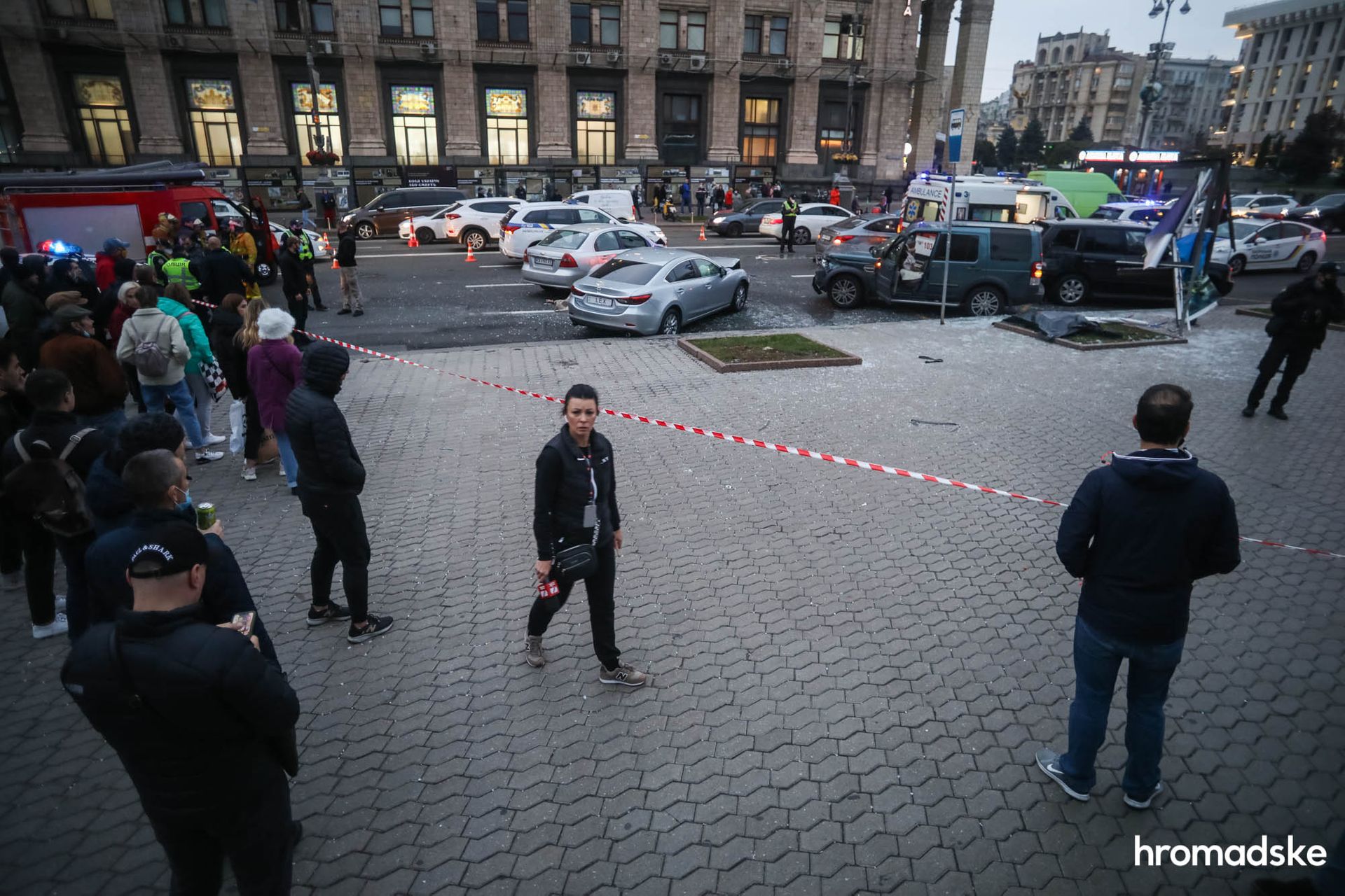 Смертельное масштабное ДТП в Киеве на Крещатике