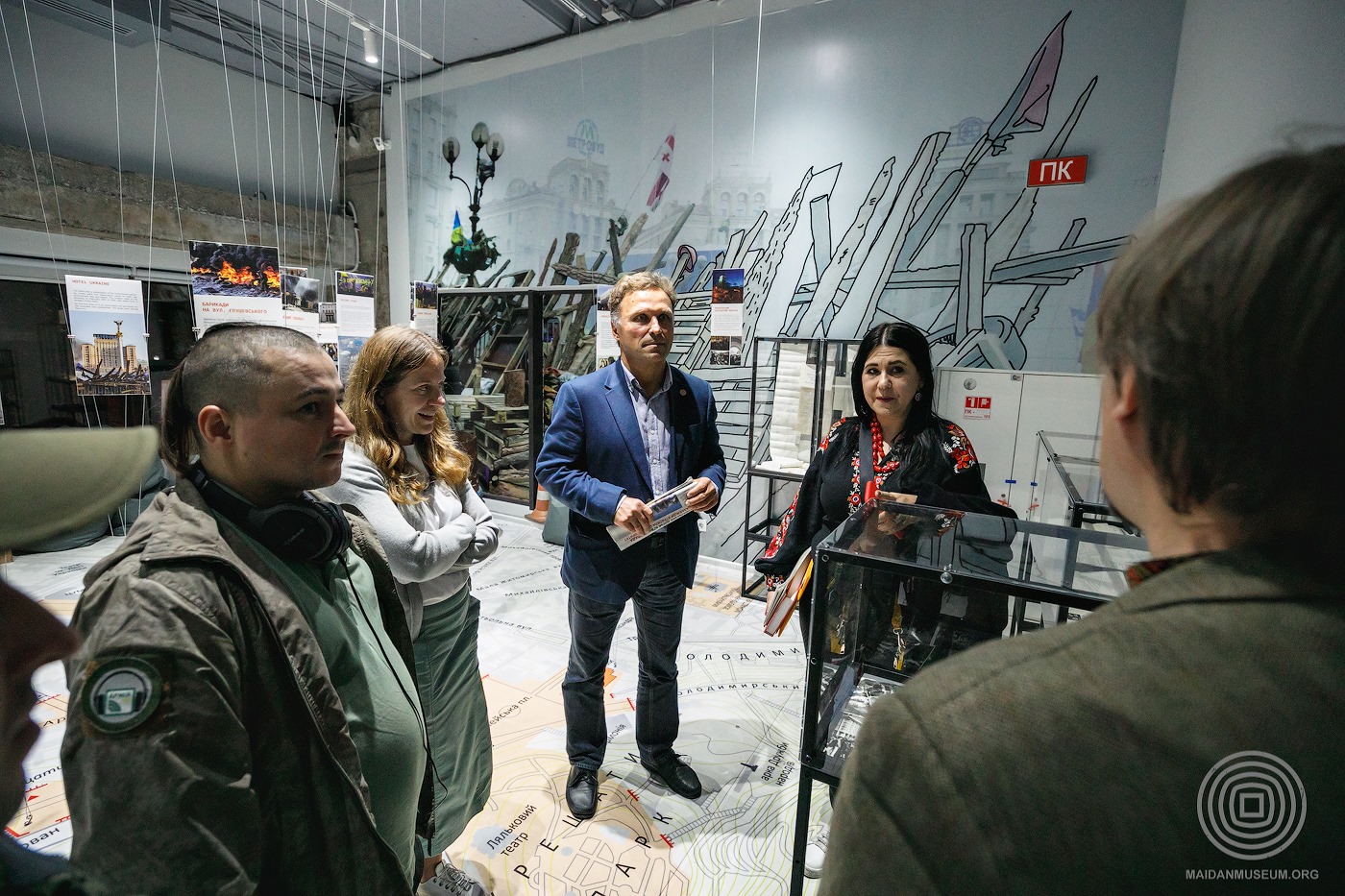 Національний музей революції гідності, виставка